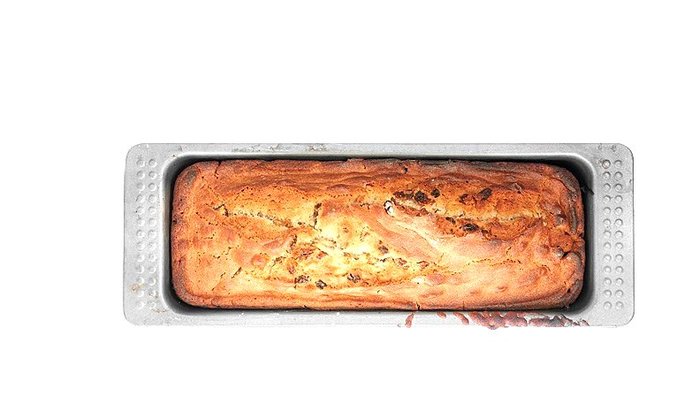 Кекс с сиропом из топинамбура и золотым изюмом