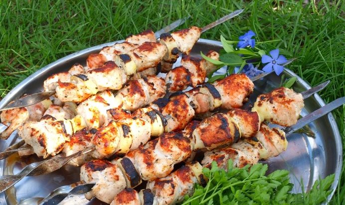 Шашлык из индейки