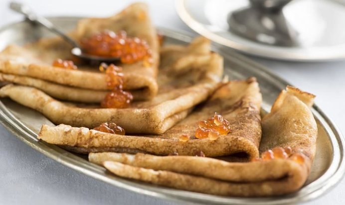 Блины на ряженке