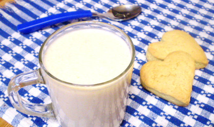 Смузи с овсянкой и бананом