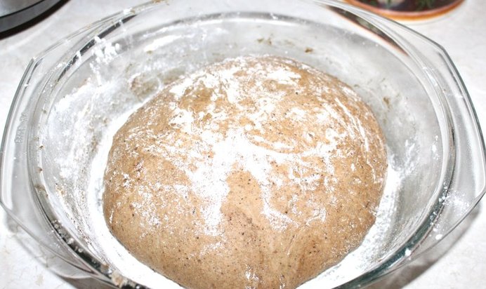 Хлеб на пшеничной закваске с ржаным солодом