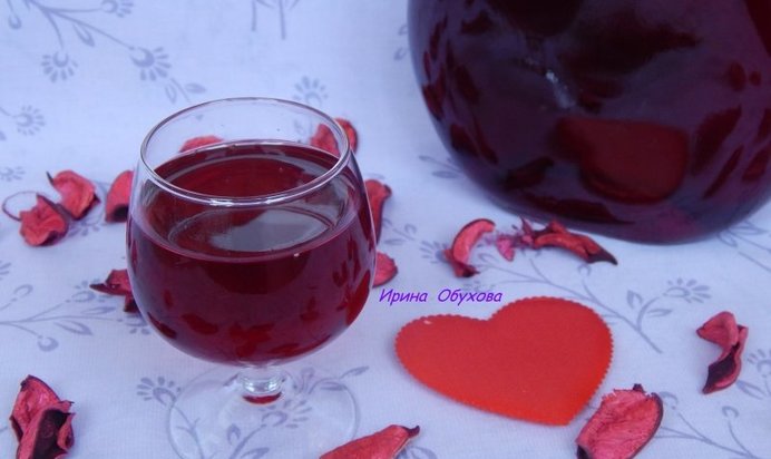 Наливка из слив