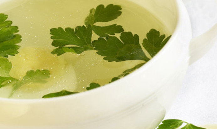 Блины с грибами под белым соусом