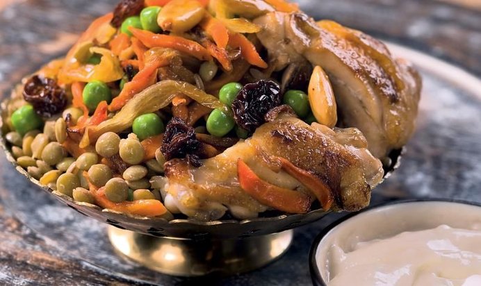 Плов из чечевицы по-курдски