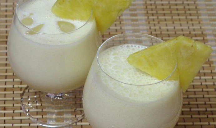 Безалкогольная пина колада