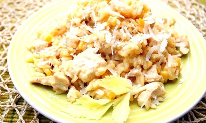 Ризотто с курицей