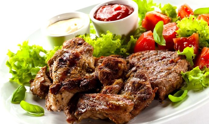 Шашлык из вырезки свинины
