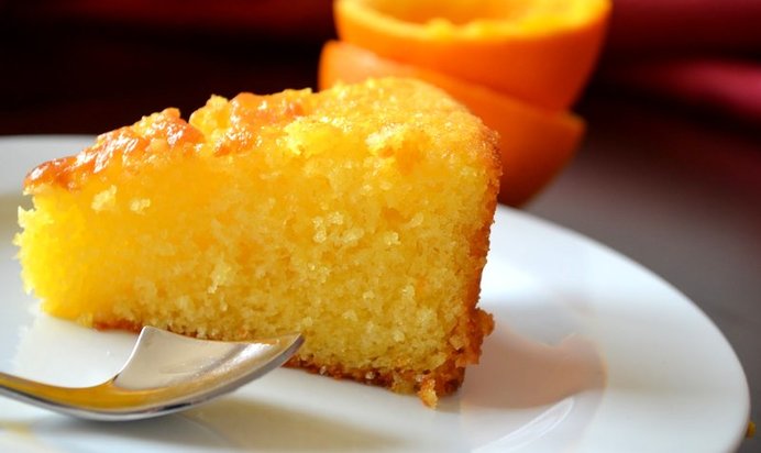 Апельсиновый кекс в мультиварке