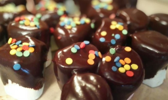 Зефир в шоколаде