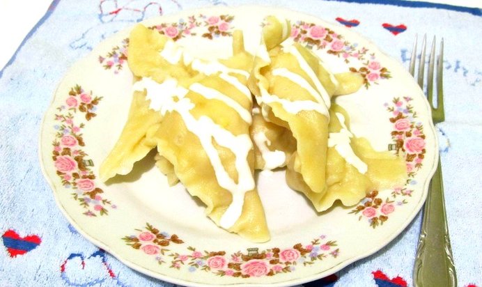 Вареники с картошкой