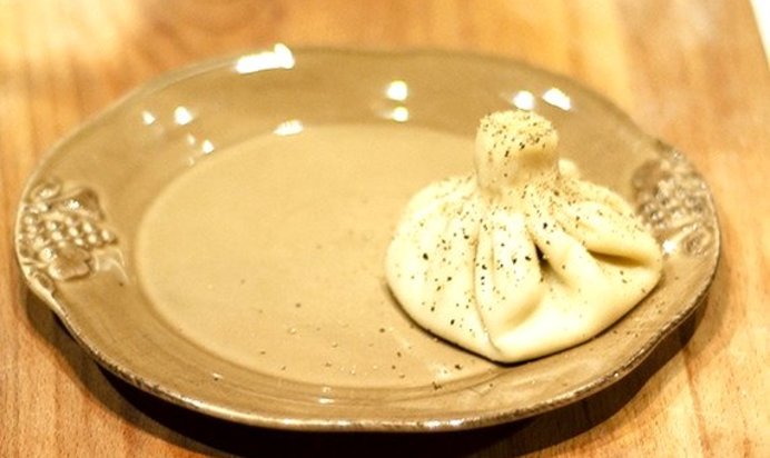 Хинкали с зеленью