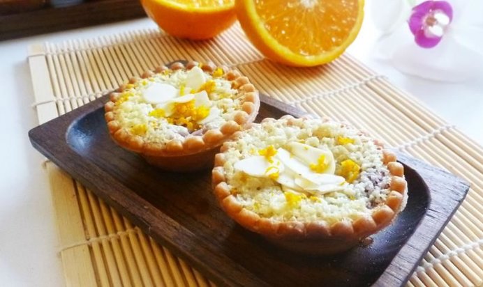 Пирожное с франжипаном