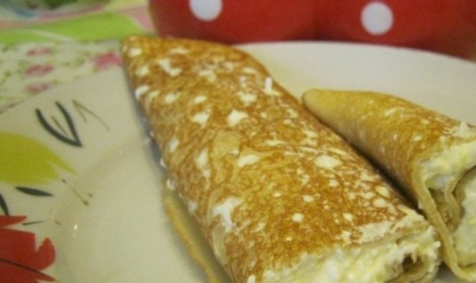 Блинчики из майонеза и яиц