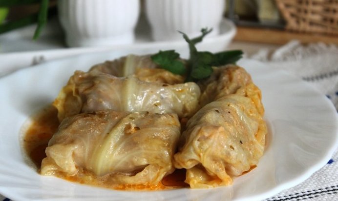 Голубцы из молодой капусты