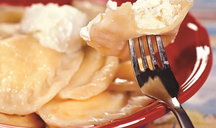 Вареники с творогом