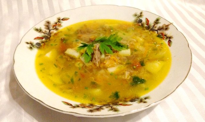 Щи из капусты