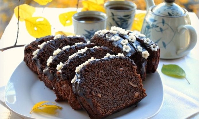 Шоколадный кекс