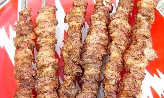 Классический шашлык из баранины