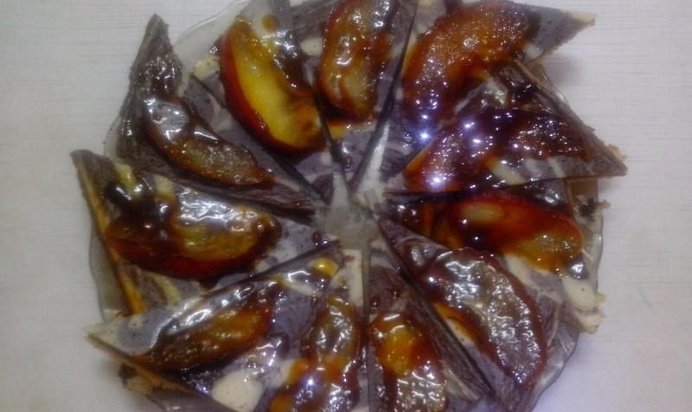 Творожная запеканка Зебра со сметанной заливкой