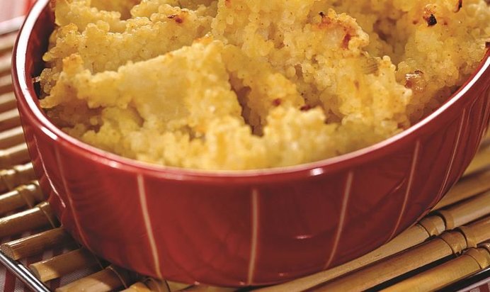 Картофельно-пшенная запеканка