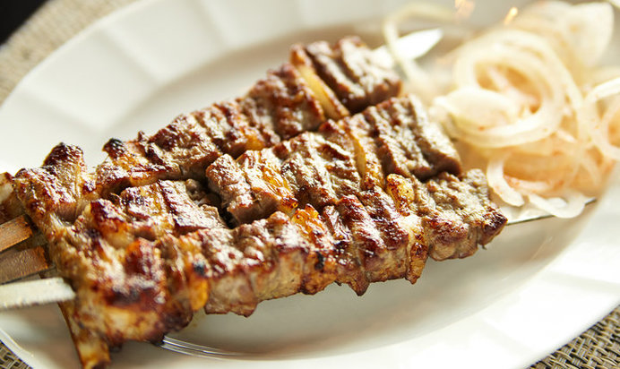 Шашлык из баранины