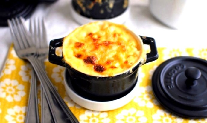 Запеканка с макаронами и сыром