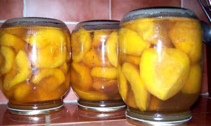 Компот из персиков
