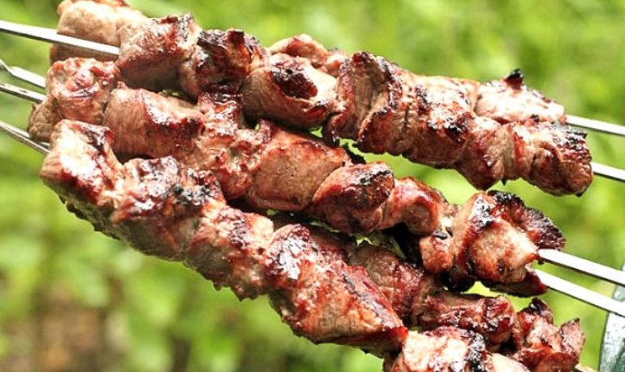 Мягкий шашлык из баранины