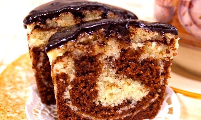 Маффины «Зебра»