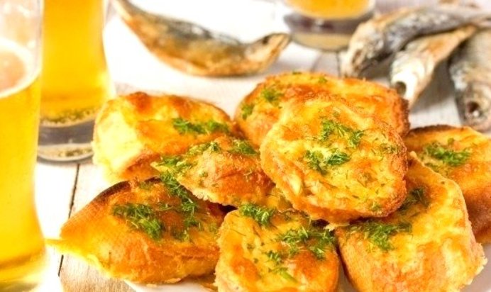 Гренки к пиву