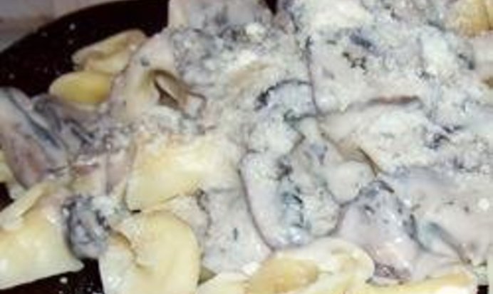 Сказочные пельмени с грибами Портобелло