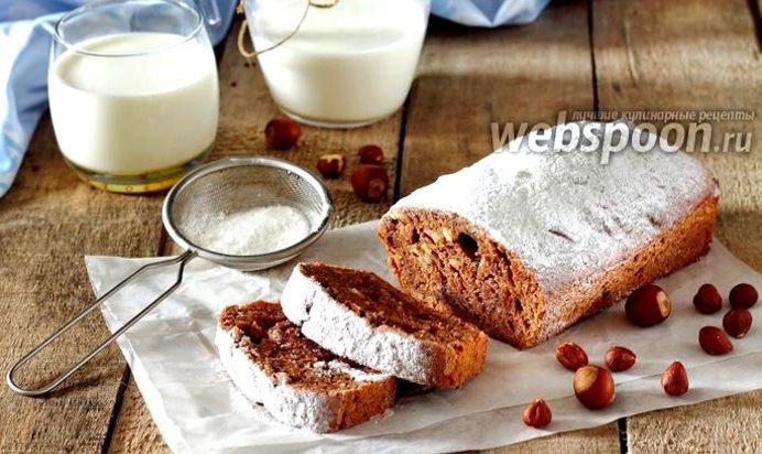 Банановый постный кекс