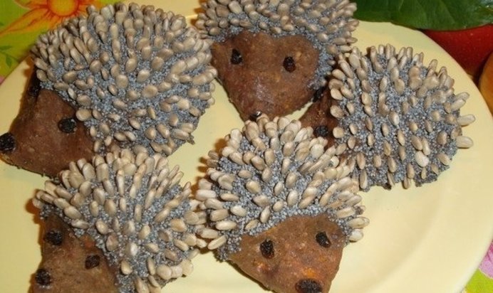 Пирожное «Ёжики»