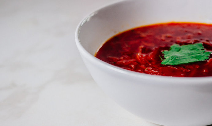 Вегетарианский борщ