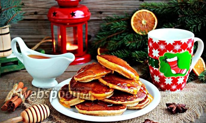Пряничные оладьи