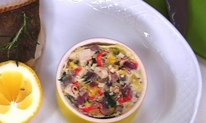 Крабовая запеканка