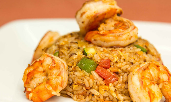 Плов с айвой