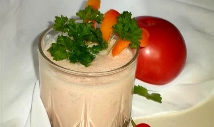 Коктейль из овощей в блендере