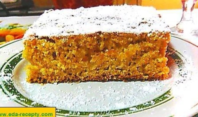Морковный кекс