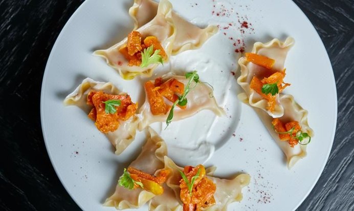 Вареники с тыквой