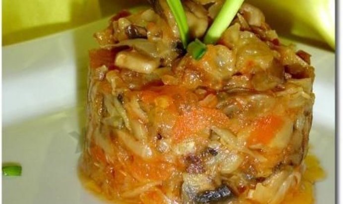 Овощи тушеные Ассорти