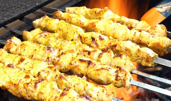 Шашлык из курицы