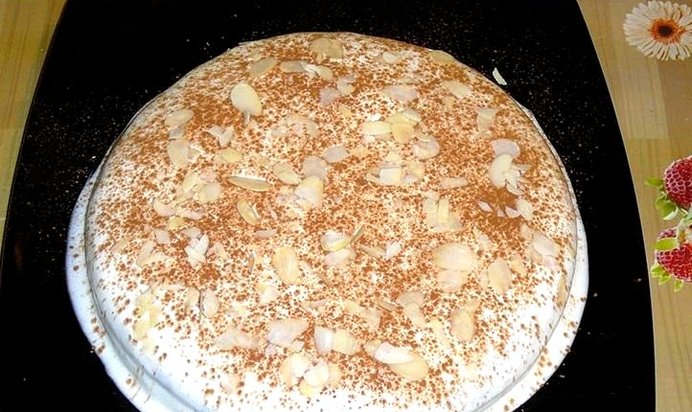 Черемуховое пирожное Сибирское