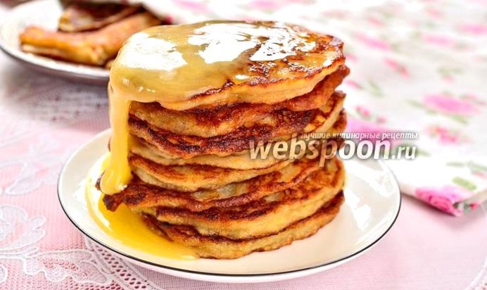 Банановые оладьи «Очень банановые»