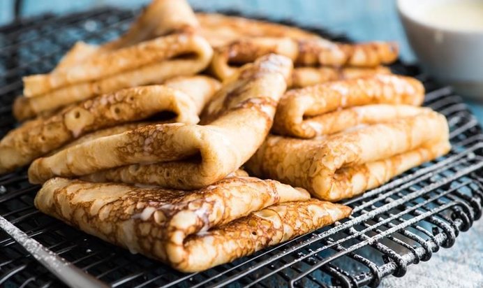 Простые дрожжевые блины