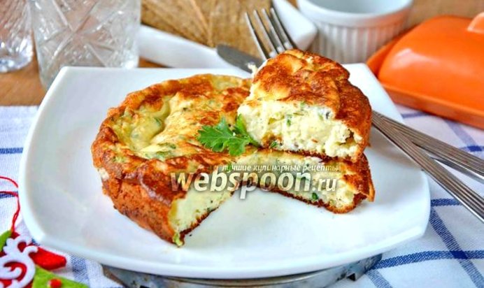 Омлет с майонезом