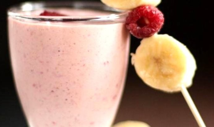 Молочный коктейль с бананом
