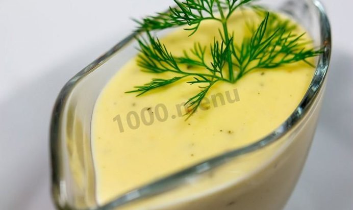 Сырный соус к картофельному пюре