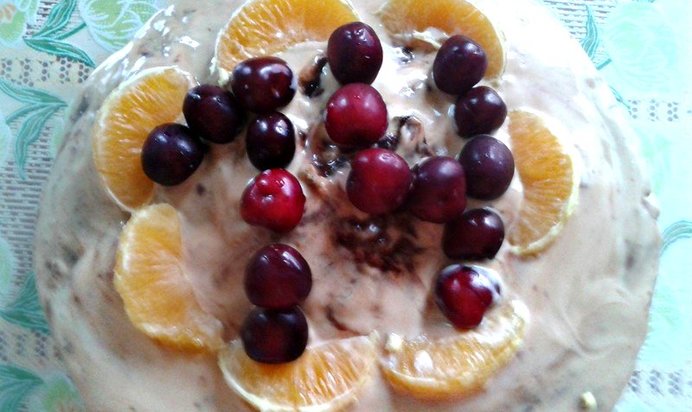 Необычный торт на кипятке