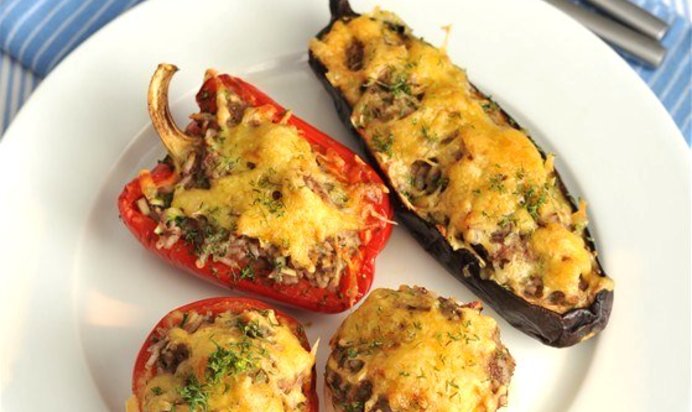 Фаршированные овощи Пти фарси